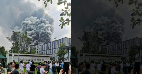 东莞市委宣传部：起火建筑与实验室并无关系