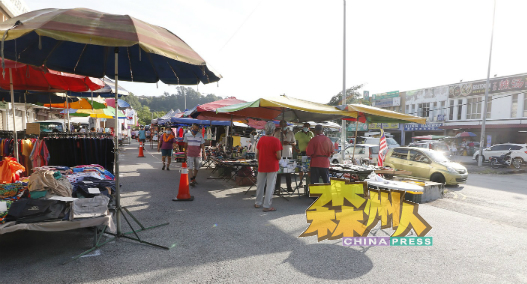 88罗白早市从本周六(9月19日)起,以全新促销营业模式出发。(档案照)