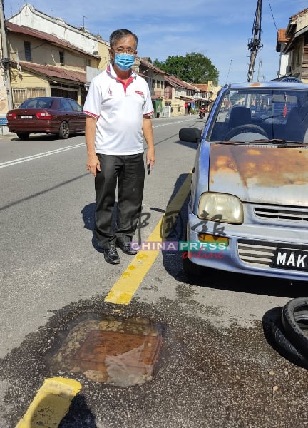 陈劲源对水务公司接获投诉逾3个月，仍没有解决地下水流失的问题，感到失望。