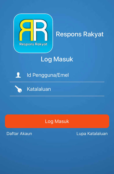 除了浏览官方网站，市民也可下载“回应人民”手机应用程式的管道反映民生问题。
