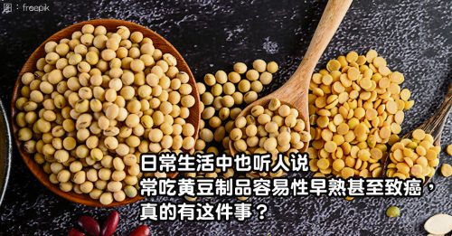 【真消謠】常吃豆製品易致癌？