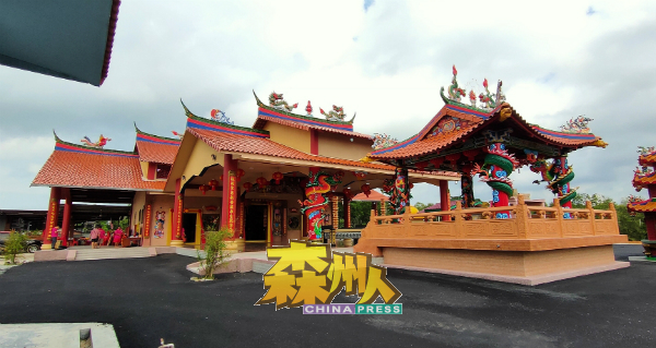 费时逾3年,耗资300万令吉的瓜拉芦骨西娘娘宫终于打造完毕。