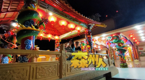 瓜拉芦骨西天娘娘宫处处打卡点,保证让前来参观的人士过足瘾!