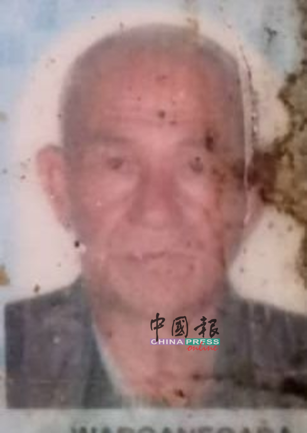 病逝的华裔老翁Teong Kuan Min。