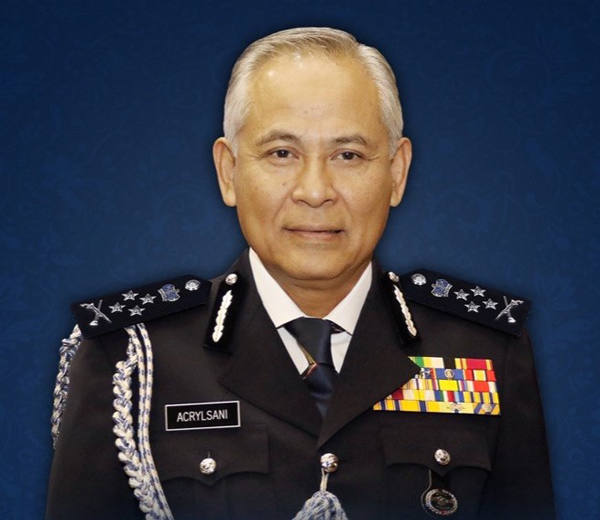 副警察总长拿督斯里阿克里沙尼。