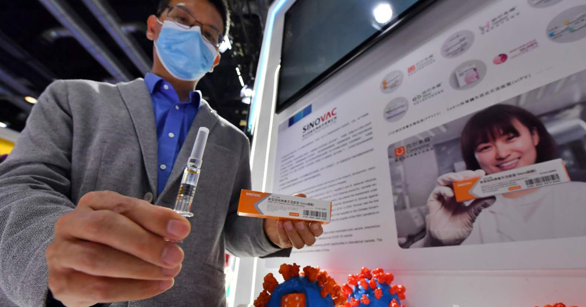 科兴中维生物公司研制的新型冠状病毒灭活疫苗“克尔来福”。
