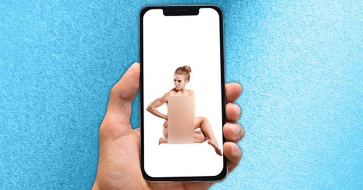 AI伪造出来的裸照。