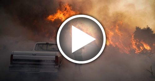加州林火狂烧  10万人撤离家园