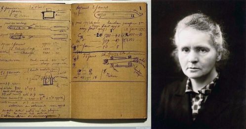 研究放射理论2度得诺奖 她留下百年笔记仍含辐射