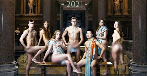 剑桥学生 拍裸体月历 背后藏 暖心原因