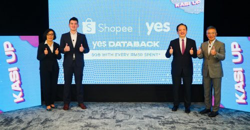 杨忠礼通讯结盟Shopee 推出YES DATABACK 购物之余 获免费网络数据