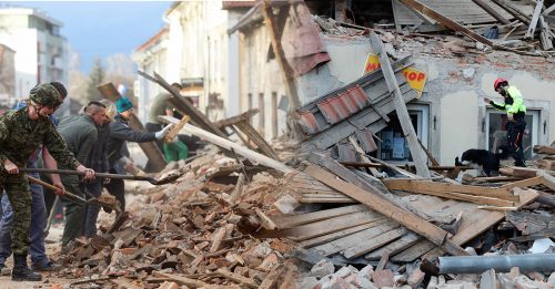 克罗地亚6.4级地震 7死26伤