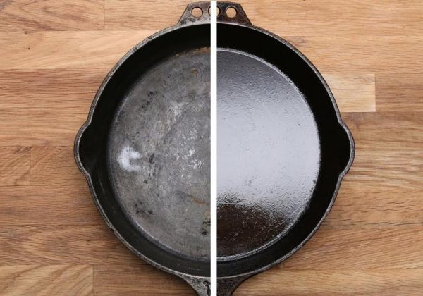 只要正确清洁保养，铸铁锅用久了也能像新的一样。