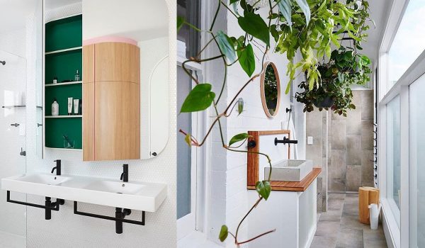 纯白的浴室空间就像一张图画纸，运用不同的五金配件，或是卫浴设备的造型与颜色配搭，就能营造出不同的氛围。