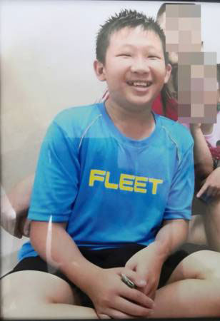 陈家俊于去年9月不幸溺毙。