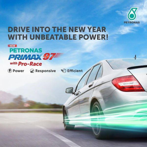 拥有Pro-Race的PETRONAS Primax 97导入全球首创高级双摩擦改进剂，与之前的燃料相比，它在减少摩擦方面的效率提高了25％。 
