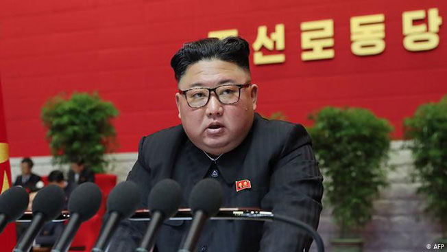 朝鲜领导人金正恩。（法新社）
