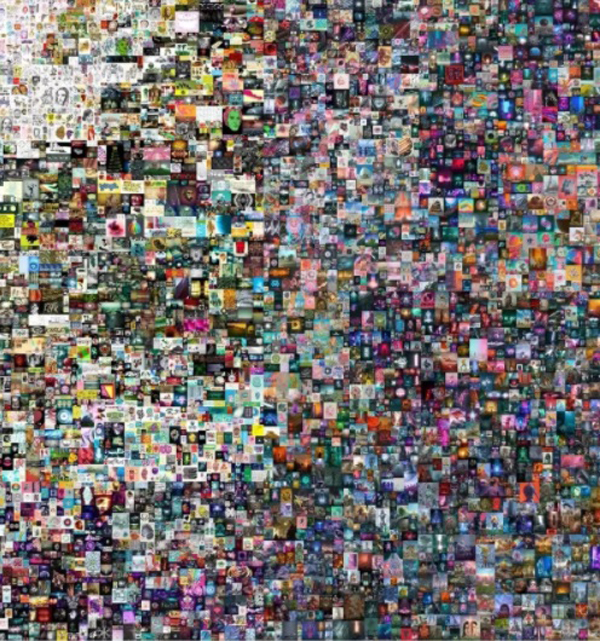 佳士得首次拍卖纯数位艺术作品“每一天—前五千天”，累积5000张数码画作。