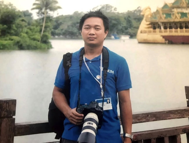 遭缅军逮捕的《美联社》记者登佐。