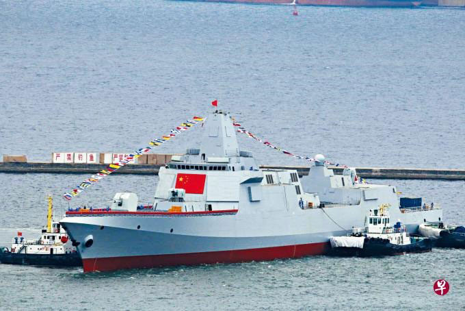 “拉萨舰”是中国海军正式公布入列的第二艘055型驱逐舰。