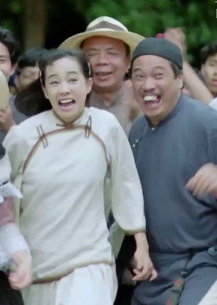在《黄飞鸿笑传》中，毛姐与达哥上演爆笑戏码。