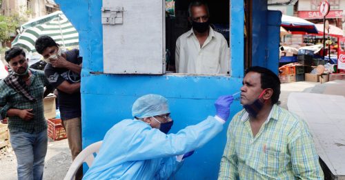 ◤全球大流行◢ 孟买人群密集区 3月22日起要强制检测