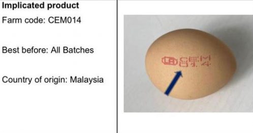 兽医局：样本化验结果 CEM014鸡蛋没肠炎沙门氏菌