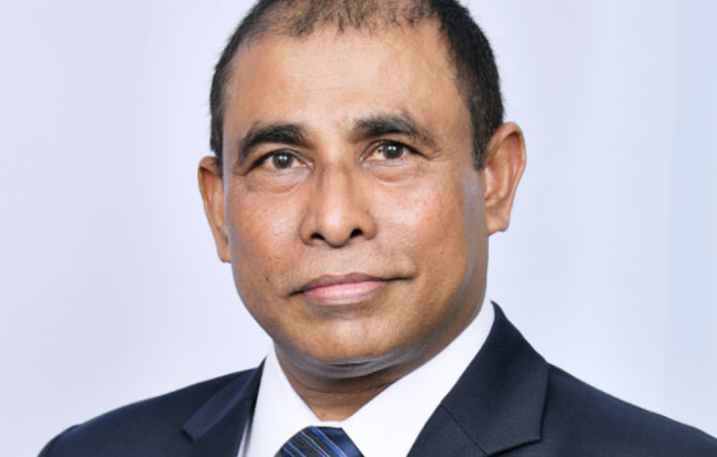 马尔代夫旅游部长阿杜拉。
