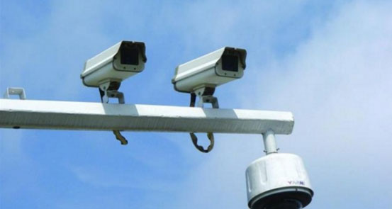 中国广设被称为“电子警察”的交通违规摄相机。