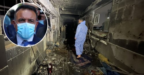 伊拉克医院大火引众怒 卫生部长遭停职
