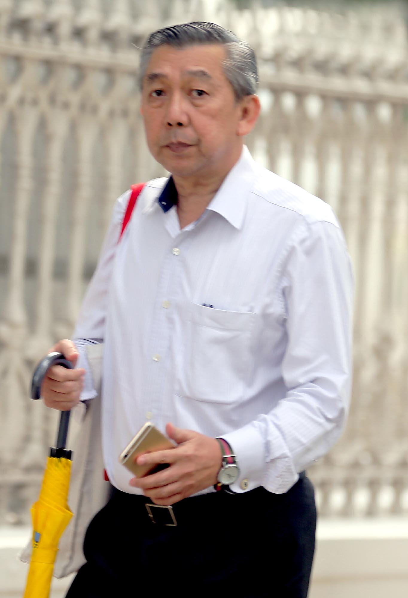 特许公共会计师余庞桂周一对剩余的罪行直认不讳，刑罚追加多坐牢4个月25天和罚款1000元。（档案照）