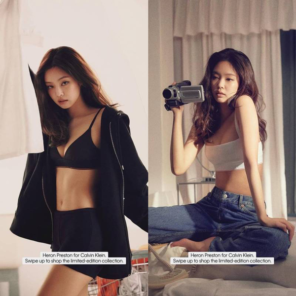 Jennie在该系列照片展现出最自然的瞬间，散发出运动的健康美，备受韩媒与粉丝的赞赏。