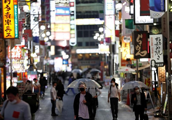 东京有超过50%的确诊者感染了变异病毒株。（示意图）