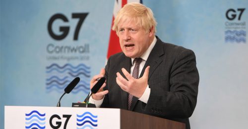 ◤英国G7峰会◢ G7公报对华态度强硬 首提台海和平 批港疆人权