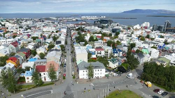 冰岛雷克雅未克的街景。（档案照）