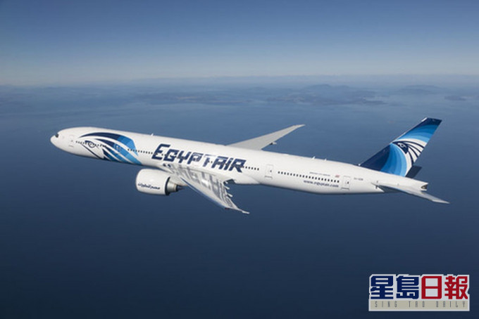 埃及航空客机。