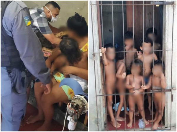巴西7名幼童被关在恐怖小屋之中，不仅出现饥饿与脱水现象，还有人染上流感。