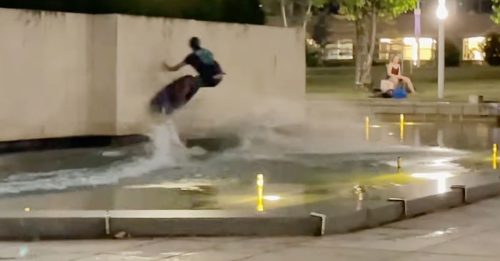 冲浪冲到大不敬 警要找洋汉调查