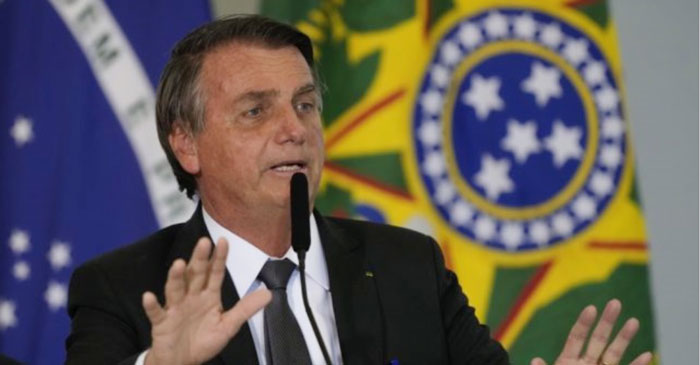 巴西总统博尔索纳罗。