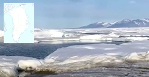 科学家北极圈发现新岛 刷新地球最北岛屿纪录
