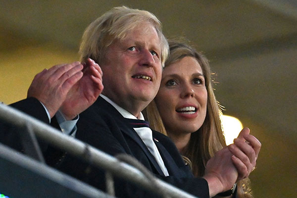 英国首相约翰逊和妻子西蒙兹宣布怀第二胎。
