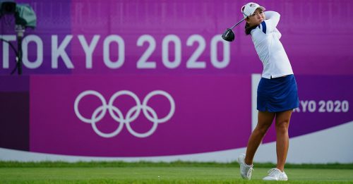 ◤2020东京奥运◢女子高尔夫球首轮 陈月桢暂列41