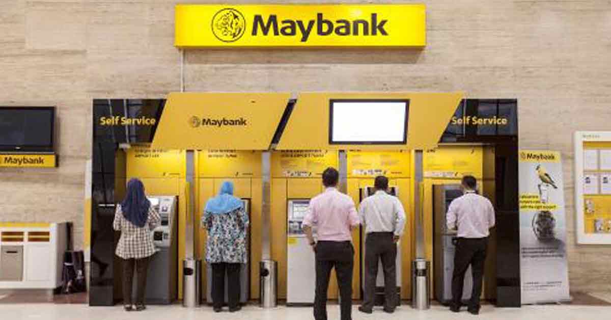 马来亚银行一如既往推出自动提款机“换新钞”服务。（彭博社档案照）
