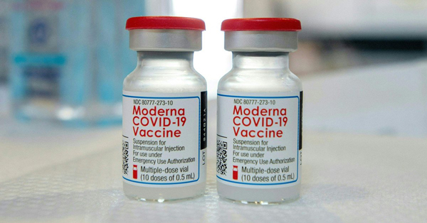 莫德纳疫苗。（档案照）