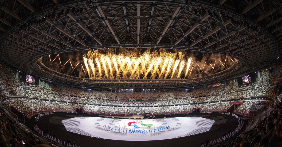 2020东京残奥会今日盛大开幕。(法新社)