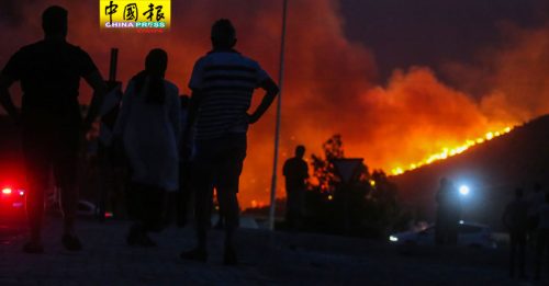 土耳其林火逼近发电厂   沿海村民紧急疏散