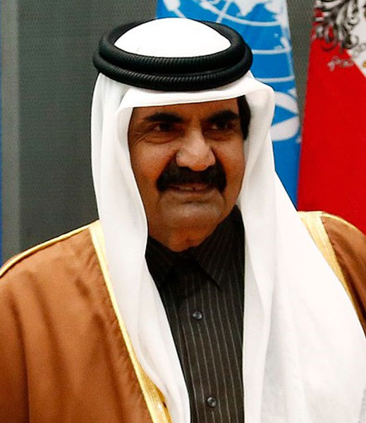 卡塔爾前酋長阿勒薩尼。