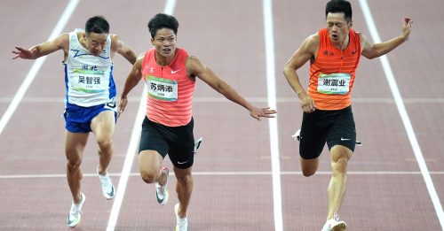 ◤中国全运会◢ 中秋节圆梦　苏炳添首夺100公尺金牌