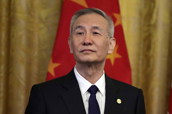 中国国务院副总理刘鹤。