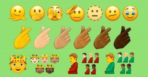 万众期待 Emoji 4.0 将新增“单手比心”